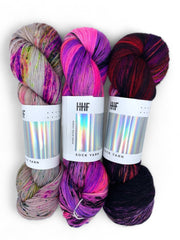 Sock Fade Set 13 POTLUCK – SOCK YARN - Hedgehogfibres