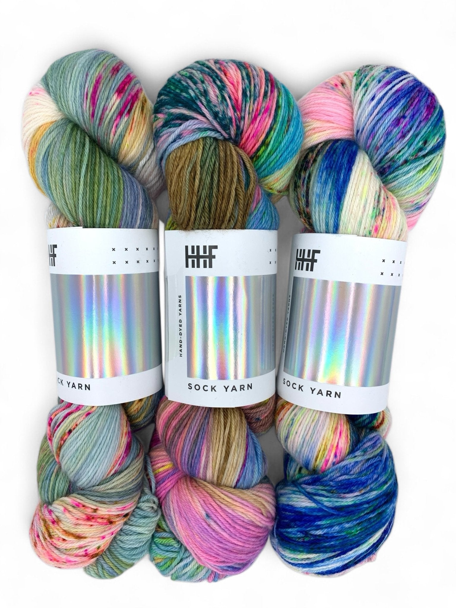 POTLUCK – SOCK YARN Sock Fade Set 14 - Hedgehogfibres