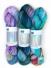 Sock Fade Set 19 POTLUCK – SOCK YARN - Hedgehogfibres