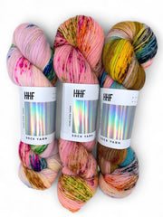 Sock Fade Set 21 POTLUCK – SOCK YARN - Hedgehogfibres