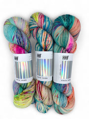 Sock Fade Set 7 POTLUCK – SOCK YARN - Hedgehogfibres