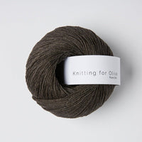 Pure Silk Brown Bear - Knitting for Olive