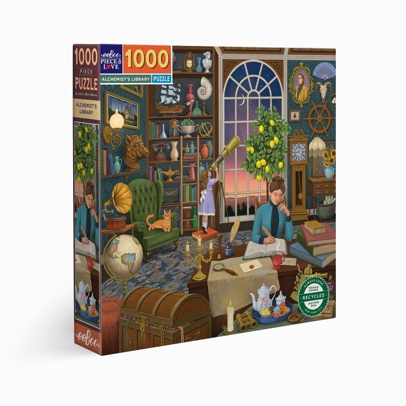 Puzzle Alchemist’s Library – Eeboo – 1000 pièces - Eeboo
