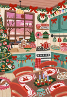 Puzzle Christmas Kitchen – Pieces & Peace – 1000 pièces - Pieces & Peace