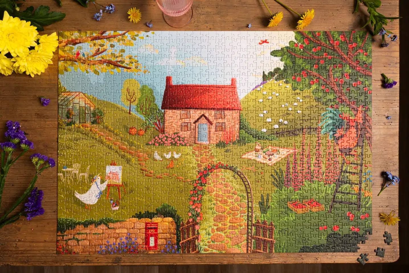 Puzzle Cottage Dream – Trevell – 1000 pièces - Trevell