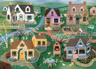 Puzzle Cottage Lane – Pieces & Peace – 1500 pièces - Pieces & Peace