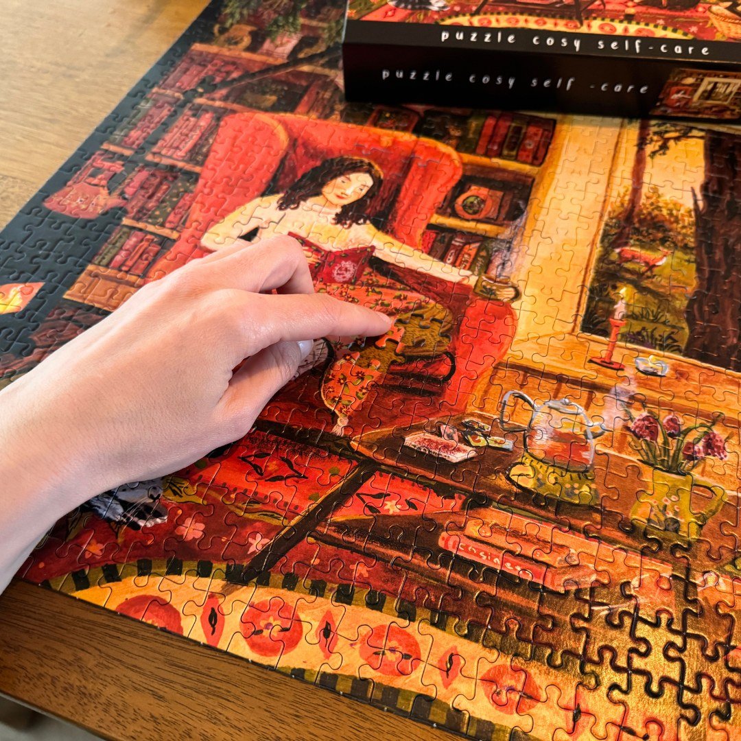 Puzzle Cozy Self - Care - 1000 Pieces - Esther Bennink