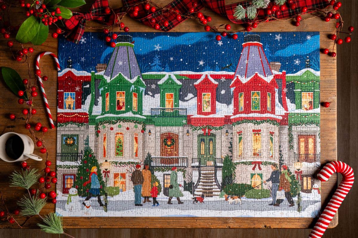 Puzzle December Avenue – Trevell – 1000 pièces - Trevell