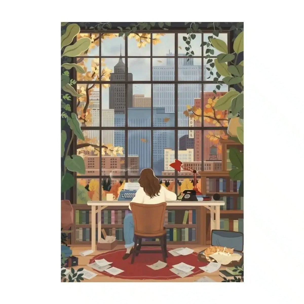 Puzzle Falling Leaves – Trevell – 500 pieces - Trevell