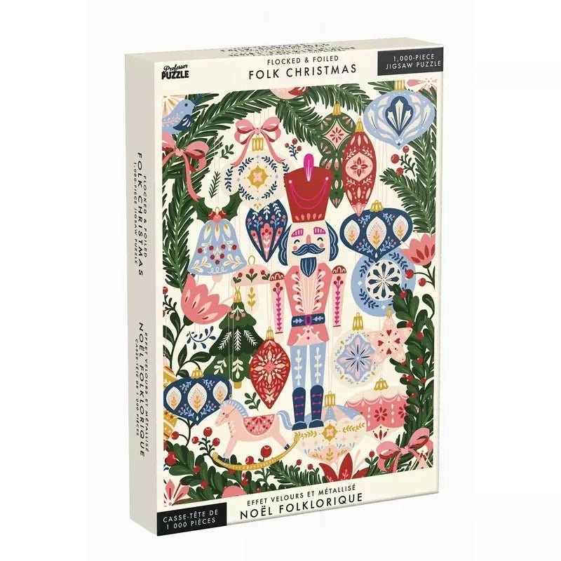 Puzzle Folk Christmas – 1000 pièces - Professor Puzzle
