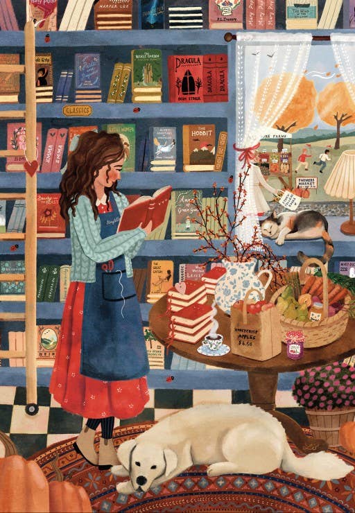 Puzzle Storytellers Bookshop – Pieces & Peace – 1000 pièces - Pieces & Peace