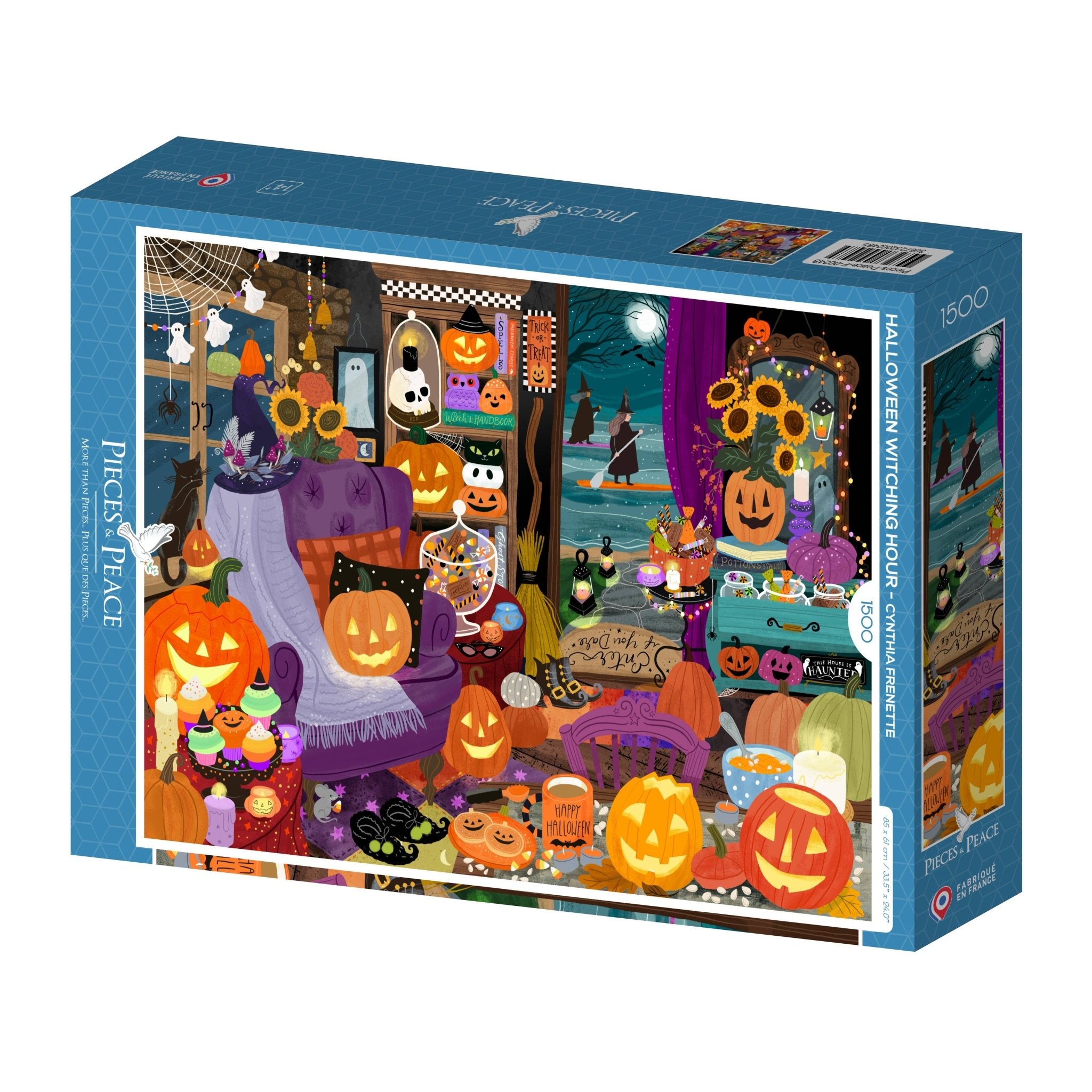 Puzzle The Witching Hour of Halloween – Pieces & Peace – 1500 pièces - Pieces & Peace