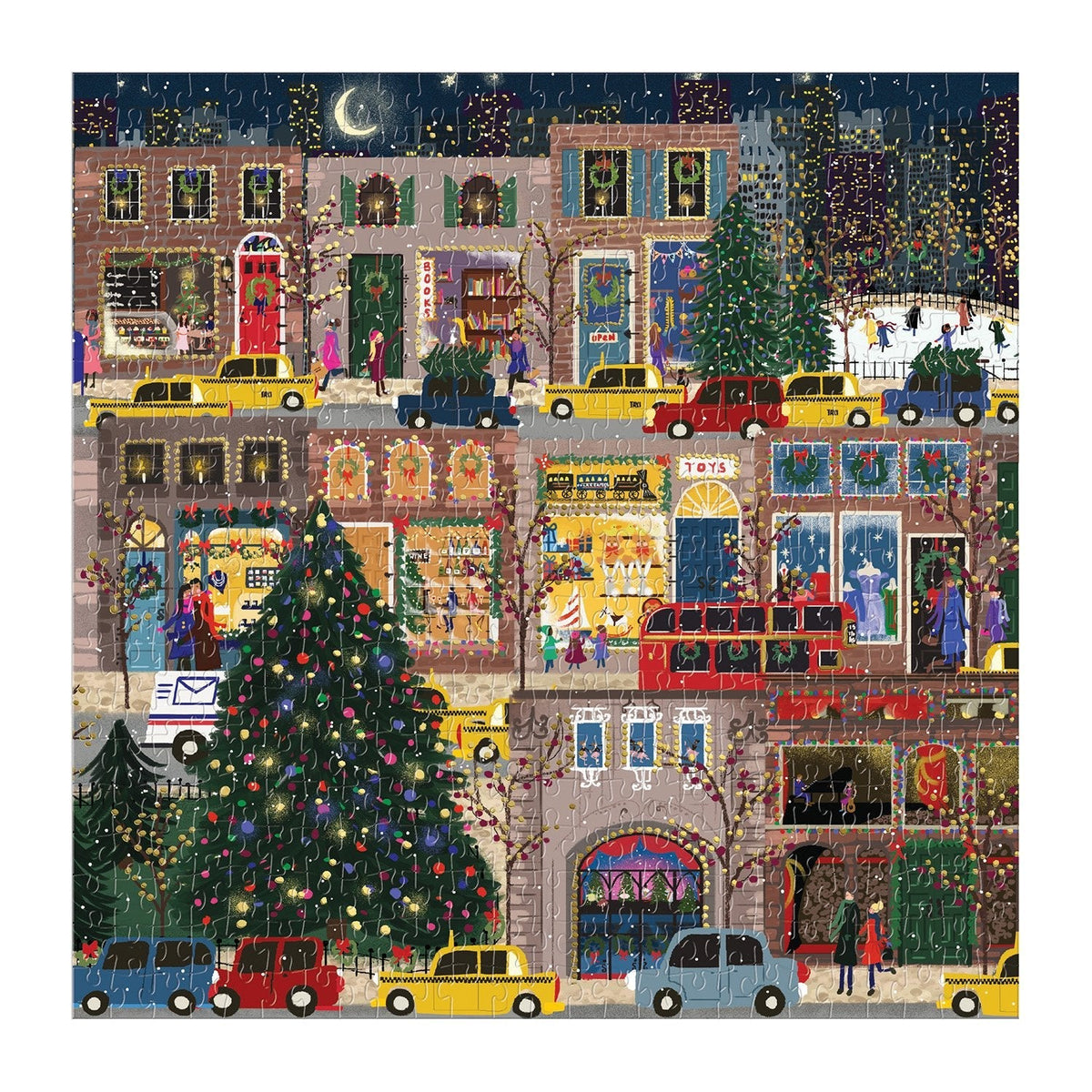 Puzzle Winter Lights 500 Piece - Galison - Galison