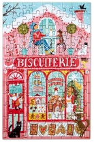 Biscuiterie Puzzles de 100 pièces sur le thème du marché de Noël - Eeboo