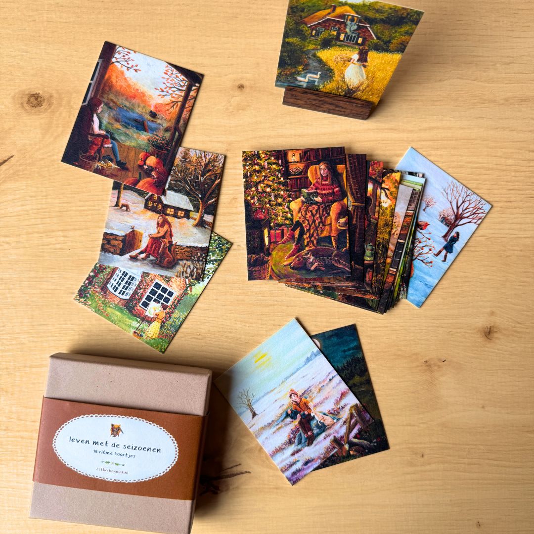 Rhythm cards « Vivre au rythme des saisons » - Esther Bennink