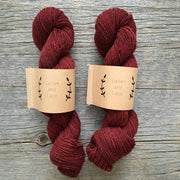 Beet Rustic Heather Sport - Lichen and Lace