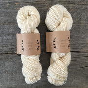 Snow Rustic Heather Sport - Lichen and Lace