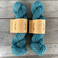 RUSTIC HEATHER SPORT Teal Tide - Lichen and Lace