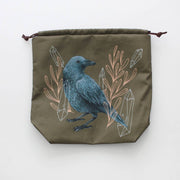 Amber Le Corbeau Sock Size Sac à projets tricot The Blue Rabbit House - The Blue Rabbit House