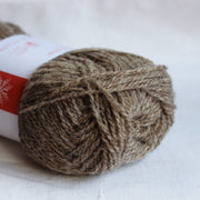 2007 - Marron clair SHETLAND SUPREME JUMPER WEIGHT - Jamieson & Smith