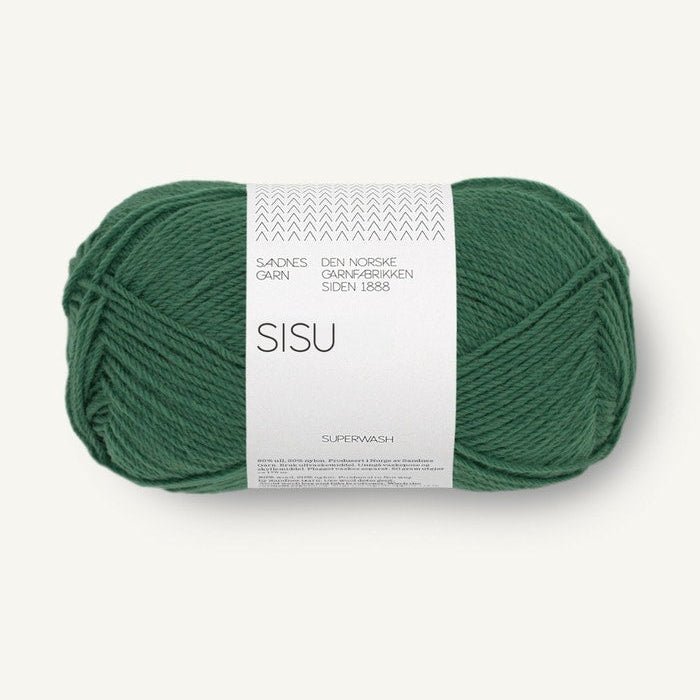8063-Vert foncé SISU - Sandnes Garn