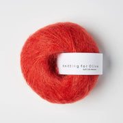 Blood Orange Soft Silk Mohair - Knitting for Olive