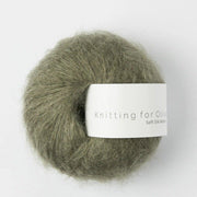 Dusty Olive Soft Silk Mohair - Knitting for Olive