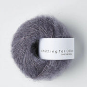 Dusty Violet Soft Silk Mohair - Knitting for Olive