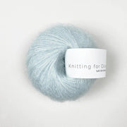 Ice Blue Soft Silk Mohair - Knitting for Olive