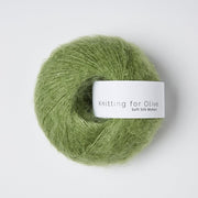 Pea Shoots Soft Silk Mohair - Knitting for Olive