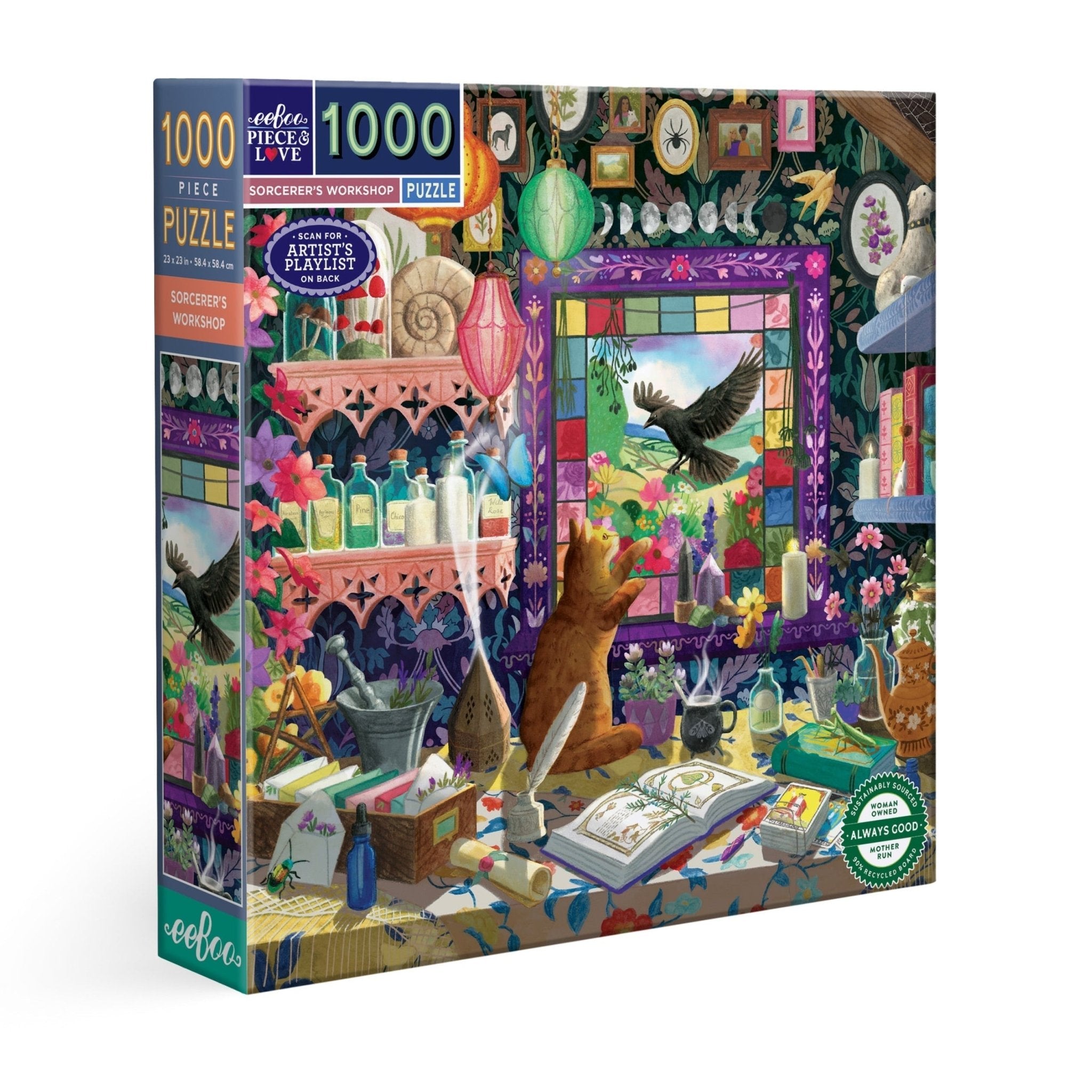 Sorcerer's Workshop 1000 Pièces – Eeboo - Eeboo