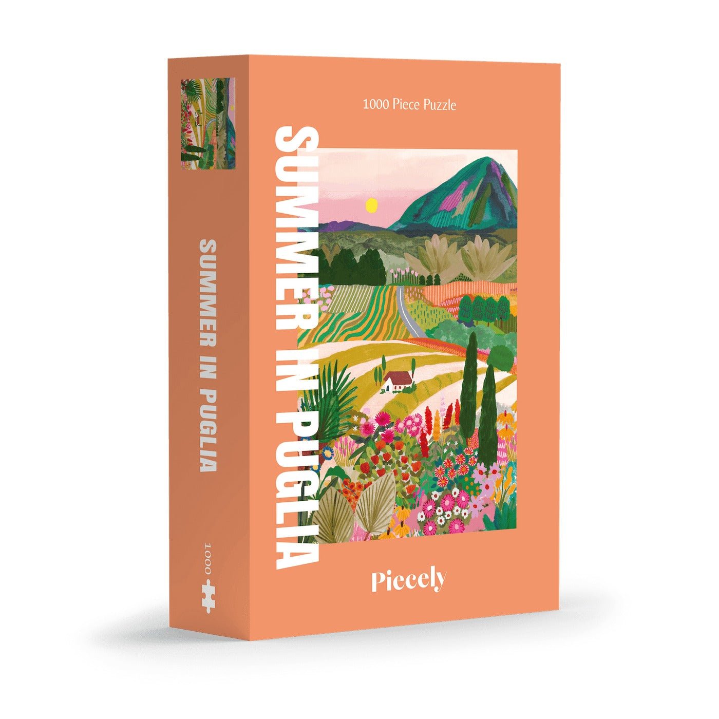 Summer in Puglia, 1000 Pieces - Piecely Puzzles