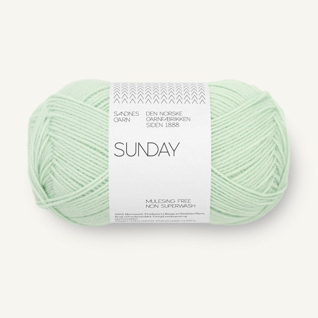 7911 - Mint Green Sunday - Sandnes Garn