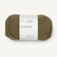 9873 - Dark Olive Sunday - Sandnes Garn