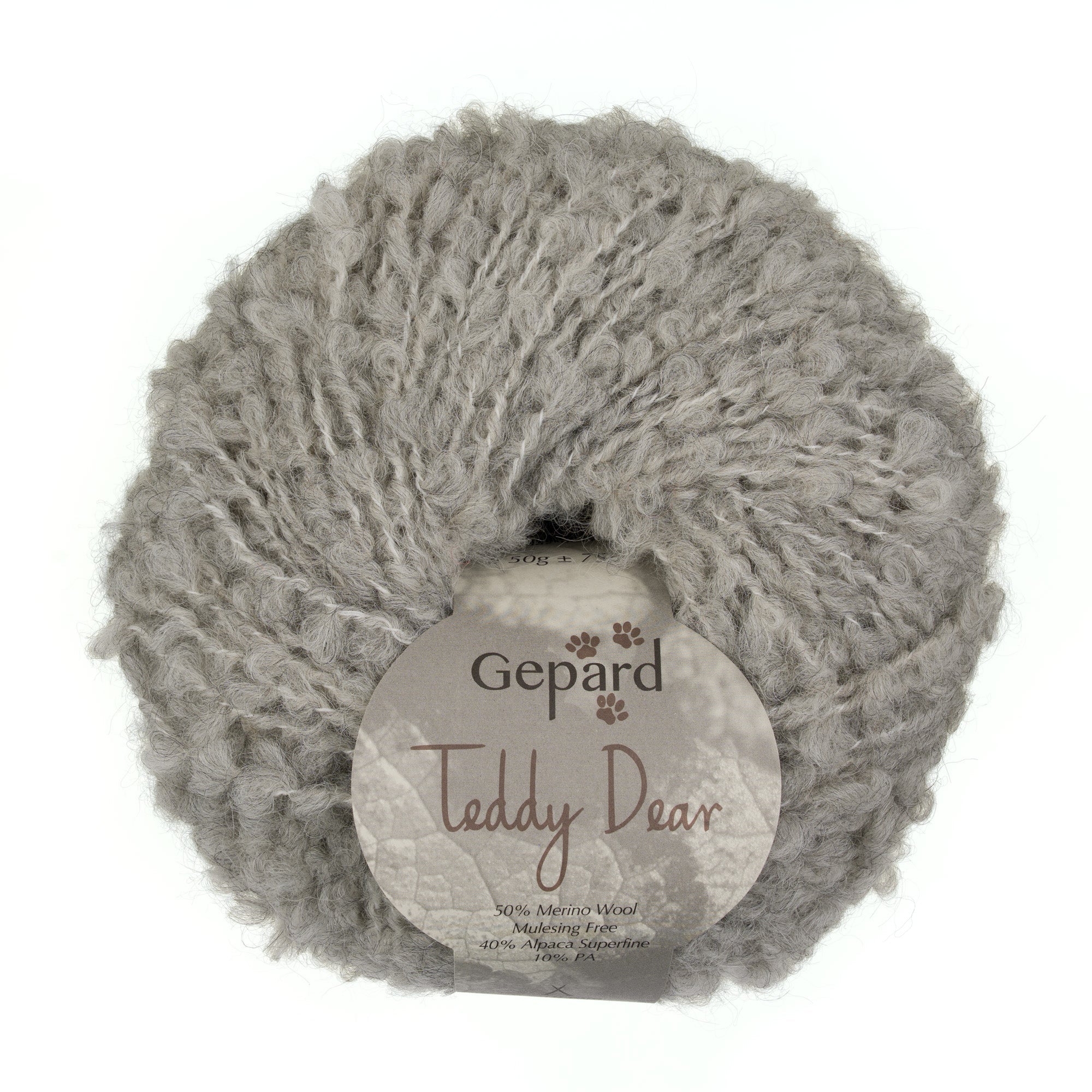 502 - Lys gra TEDDY DEAR - Gepard