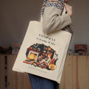 Cosiness is a way of life Tote bag Cosiness is a way of life & I choose a slow life - Esther Bennink