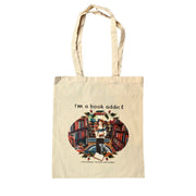 I’m a book addict Tote bag Esther Bennink - Esther Bennink