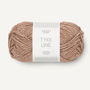 3042 - cafe - au - lait TYKK LINE - Sandnes Garn