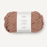 3542 - rosa - sand TYKK LINE - Sandnes Garn
