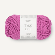 4626 - shocking - pink TYKK LINE - Sandnes Garn