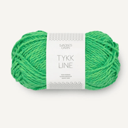8236 - jelly - bean - green TYKK LINE - Sandnes Garn