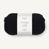 TYNN LINE 1099 - Svart - Sandnes Garn