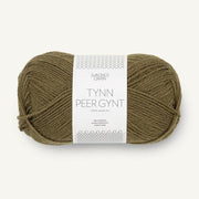 9873 - Dark Olive Tynn Peer Gynt - Sandnes Garn