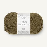 TYNN PEER GYNT 9873 - Dark Olive - Sandnes Garn