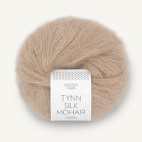 3021 - Beige clair Tynn Silk Mohair - Sandnes Garn