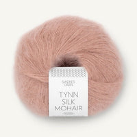 3511 - Rose poudré Tynn Silk Mohair - Sandnes Garn