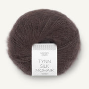 3880 - Mork Sjokolade Tynn Silk Mohair - Sandnes Garn