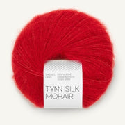 4219 - True Red Tynn Silk Mohair - Sandnes Garn