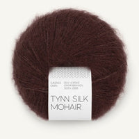 Tynn Silk Mohair 4381 - Dark Fudge - Sandnes Garn