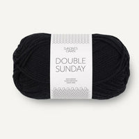 DOUBLE SUNDAY 1099-Noir - Sandnes Garn